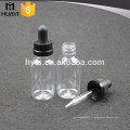 10 ml / 15 ml / 20 ml / 30 ml / 50 ml en gros PET verre PP matériel différent enfant preuve dropper e-liquide bouteille